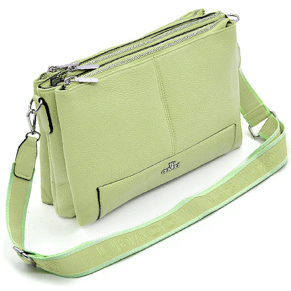 Borsa YYcoveri 4 tasche capiente con chiusura a zip con tracolla