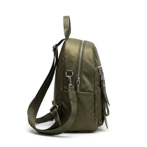 Zaino donna con tracolla WSY2924, vista di profilo