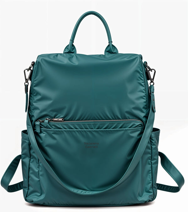 Nazareno Gabrielli borsa zaino 2in1 in nylon TRASFORMABILE donna mod.2