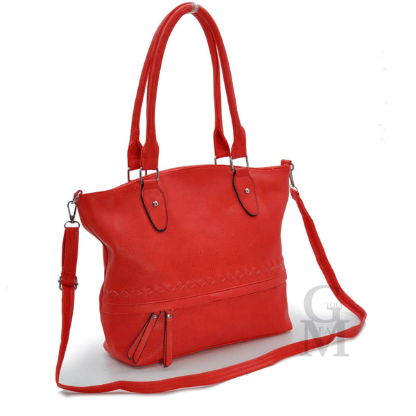 Gyoiamea borsa shopping shop moda spalla donna pelle capiente spalla elegante