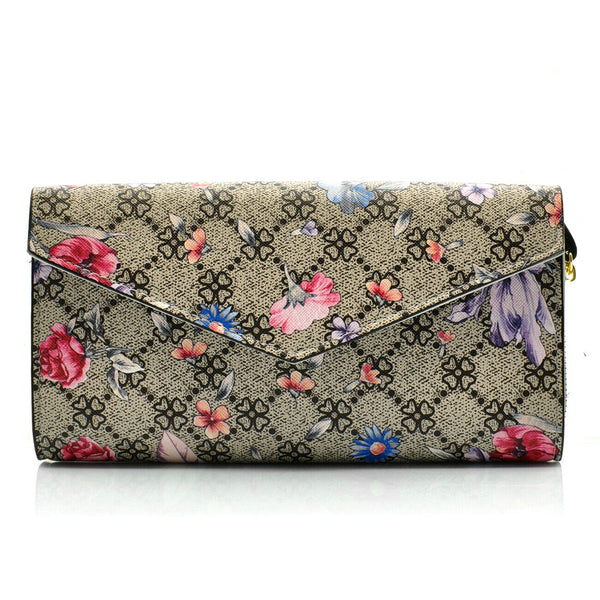 Gyoiamea portafoglio donna multicolore colorato fantasia fiori originale blooms