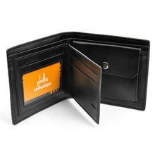 Carica l&#39;immagine nel visualizzatore di Gallery, Portafoglio con scatola uomo porta carte di credito pelle idea regalo elegante