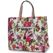 Carica l&#39;immagine nel visualizzatore di Gallery, GM LA FIORATA Borsa shopping rose elegante casual beige passeggio fantasia fiori fiorata