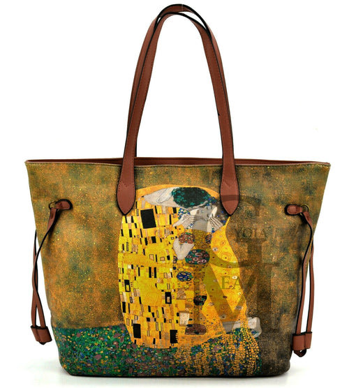 GM borsa shopping fantasia stampa Vincent Van Gogh Notte stellata cielo stellato