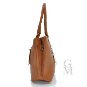 Gyoiamea borsa bauletto zip moda cerniere donna pelle capiente spalla elegante