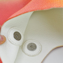 Carica l&#39;immagine nel visualizzatore di Gallery, Borsa a sacco pelle morbida MICUSSI arcobaleno hobo grande multi colore colorata
