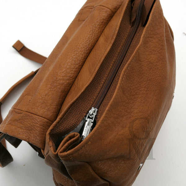 COVERI Borsa zaino cinghia 2in1 trasformabile donna vintage tracolla capiente