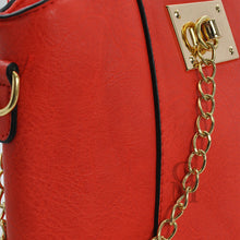 Carica l&#39;immagine nel visualizzatore di Gallery, GM borsa donna a mano spalla pelle catene casual spalla moda nuova made italy