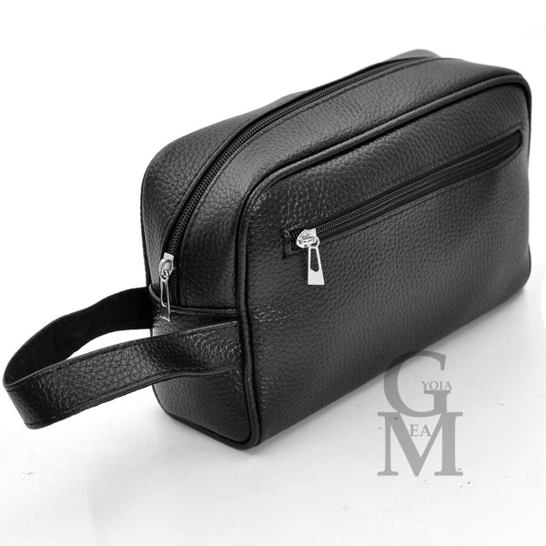 Pochette originale GM MODA uomo borsa mano pelle nero sport cintura uomo viaggio