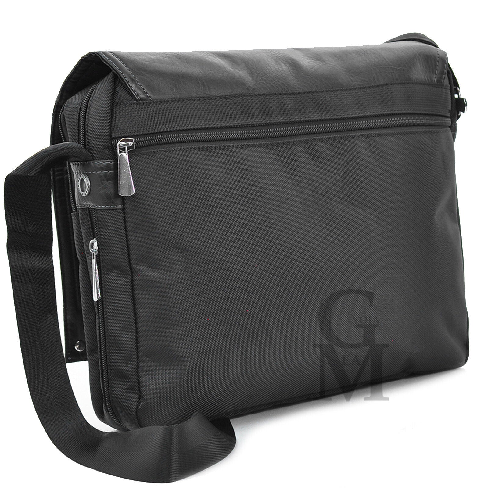 BORSA A TRACOLLA IN NYLON - Nero | Italia / Italy - Foto 5