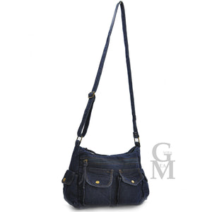 Tracolla borsa jeans vintage jeansata nuovo artigianale fatta messenger donna