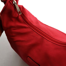Carica l&#39;immagine nel visualizzatore di Gallery, borsa MEZZALUNA sport tracolla donna pelle tasche giornaliera lavoro grande