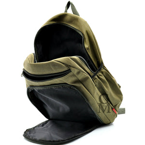 Zaino canvas tessuto tela campeggio viaggio sport trekking escursione militare