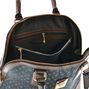Borsa bauletto rigida tote tasche Briciole Firenze moda donna fantasia vintage