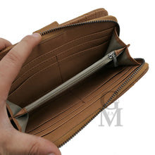 Carica l&#39;immagine nel visualizzatore di Gallery, Portafoglio Donna elegante Pelle trapuntata tasche Portamonete carte credito