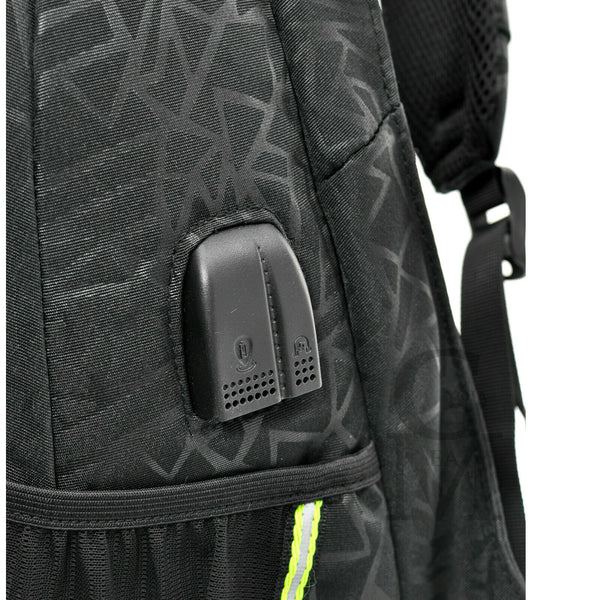 ZAINO ZAINETTO TECNICO 38 L UNIVERSALE MOTO COVERI ITALIA BACK-PACK NERO/VERDE