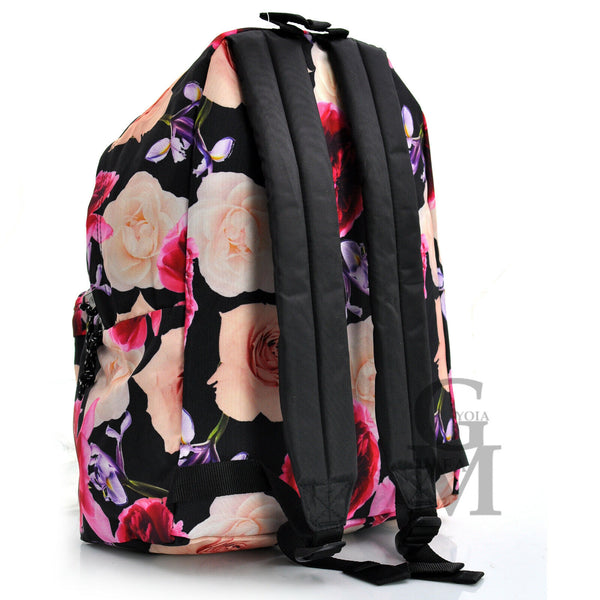 Zaino uomo donna colorato faccie tessuto viaggio scuola americano Bastardidentro