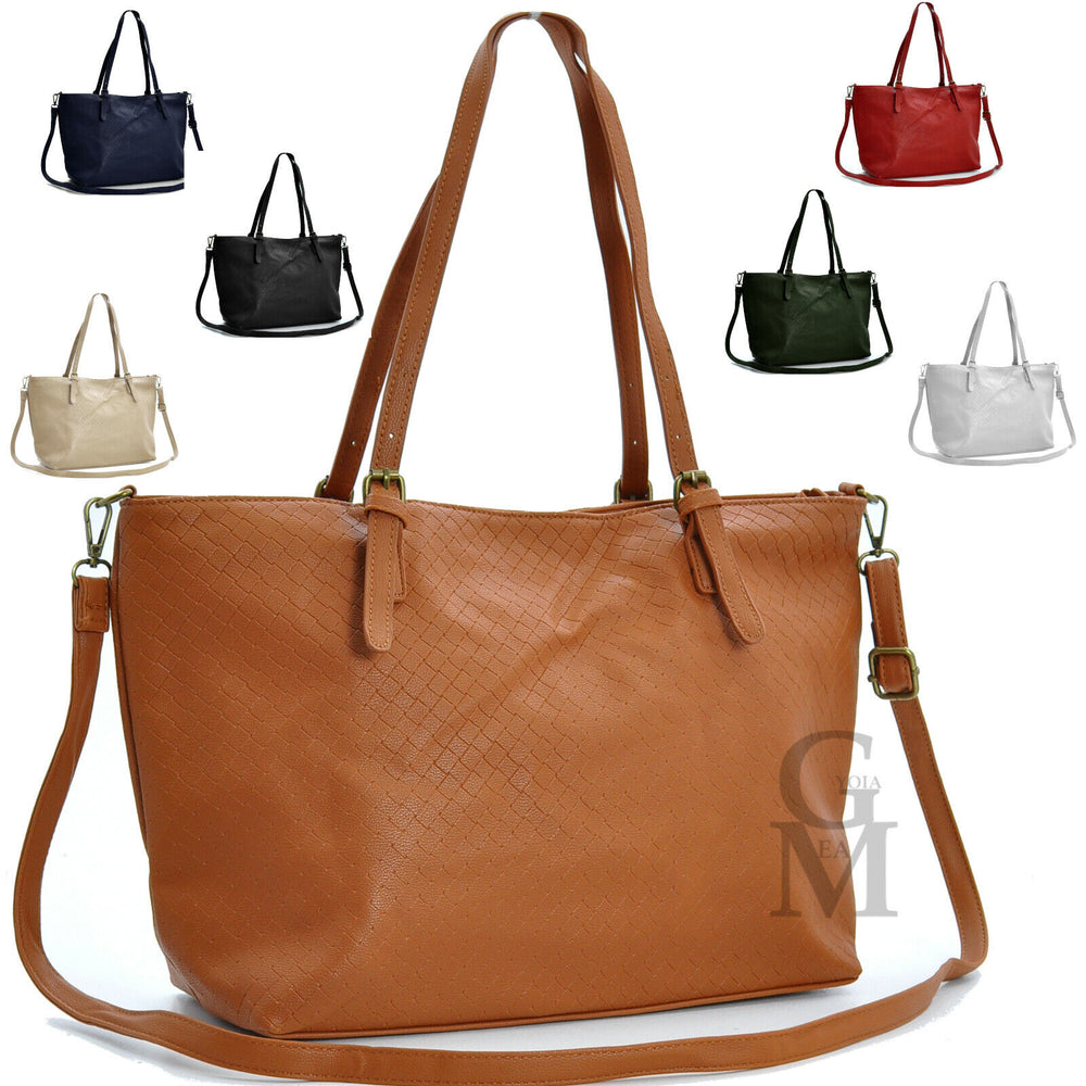 DUDLIN borsa nuova donna SHOPPING pelle shopper tote casual comoda grande nuova