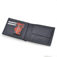 Carica l&#39;immagine nel visualizzatore di Gallery, Portafoglio scatola regalo pelle uomo CHARRO porta carte ribaltina portamonete