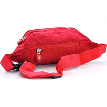 Carica l&#39;immagine nel visualizzatore di Gallery, Marsupio uomo donna vita tasche girovita borsa tela tessuto nylon impermeabile