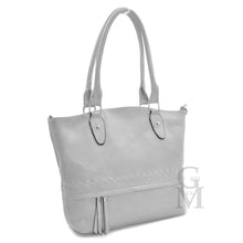 Carica l&#39;immagine nel visualizzatore di Gallery, Gyoiamea borsa shopping shop moda spalla donna pelle capiente spalla elegante