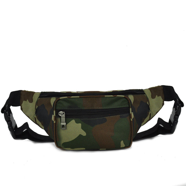 Marsupio uomo mimetico militare vita spalla softair camouflage casual viaggio