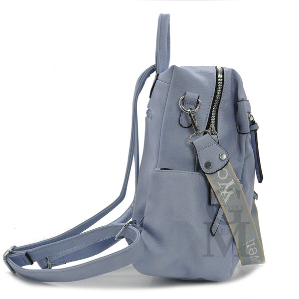 COVERI Borsa zaino cinghia 2in1 trasformabile donna colorata tracolla capiente