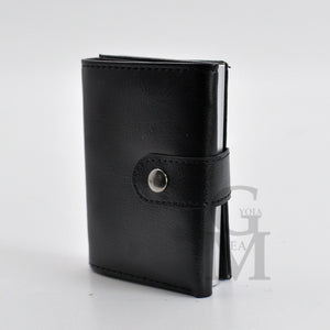 Portafoglio nuovo pelle banconote nuovo porta carte di credito bancomat mini