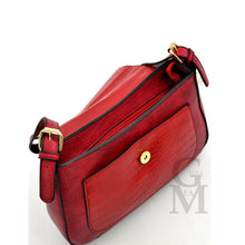 Carica l&#39;immagine nel visualizzatore di Gallery, Gyoiamea milano borsa borsetta tracolla pelle rigida spalla piccola squamata