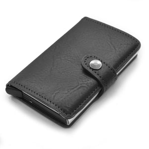 Portafoglio protezione RFID Slim Porta Carte Credito tessere Sottile Uomo Donna