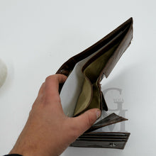 Carica l&#39;immagine nel visualizzatore di Gallery, Portafoglio nuovo pelle uomo verde moda CHARRO porta carte ribaltina portamonete