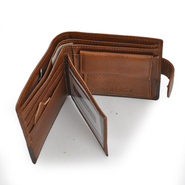 Portafoglio Vera pelle uomo HORSE porta carte ribaltina vintage portamonete zip
