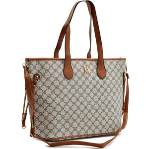 Borsa shopping Gyoiamea shopper donna fantasia fiori floreale tracolla tote moda