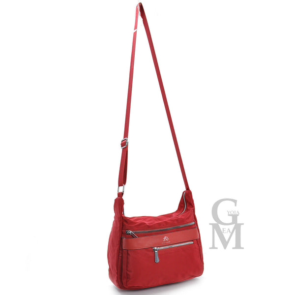 Tracolla borsa A. Basile messenger donna nylon tasche tessuto impermeabile moda