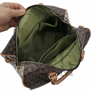 Gyoiamea borsa bauletto fantasia leopardato nuova donna tracolla pelle cerniera