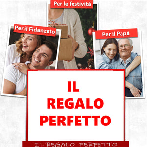 Gyoiamea PACK Regalo set portafoglio contanti + cintura + scrigno scatola uomo