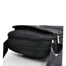 Carica l&#39;immagine nel visualizzatore di Gallery, COVERI borsellino uomo borsa tracolla sport nylon nero tessuto casual piccolo