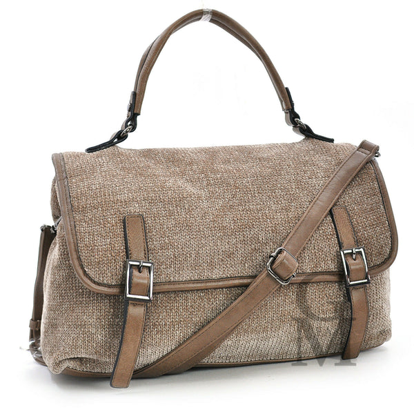 Borsa donna originale GYOIAMEA lana velluto pelle vintage particolare novità