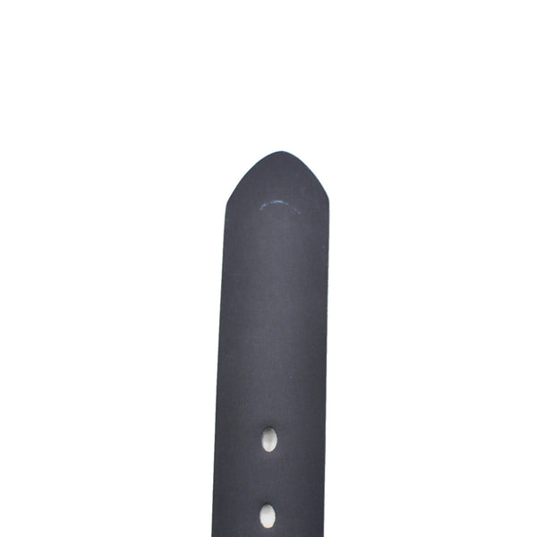 Cintura uomo elegante 3,5cm nuova pelle ali biker rock blu Cinta motociclista
