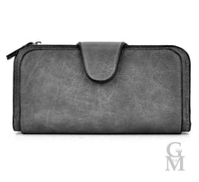 Carica l&#39;immagine nel visualizzatore di Gallery, Gyoiamea portafoglio originale donna elegante tasche pelle carte busta cerniera