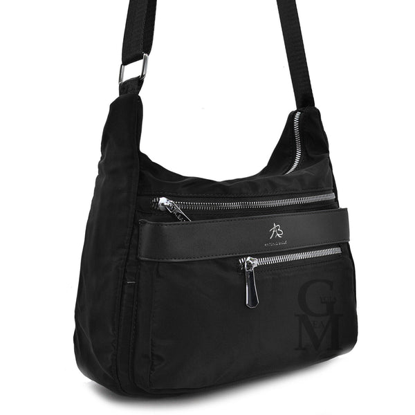 Tracolla borsa A. Basile messenger donna nylon tasche tessuto impermeabile moda