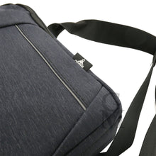 Carica l&#39;immagine nel visualizzatore di Gallery, OR&amp;MI Borsello uomo 5 zip casual sportivo cerniere tasche passeggio blu nero