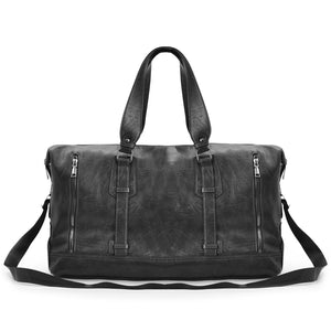 BORSONE uomo donna VIAGGIO casual TRACOLLA PELLE BORSA VINTAGE PALESTRA DOTTORE