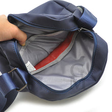 Carica l&#39;immagine nel visualizzatore di Gallery, Borsello uomo USB porta ipad tablet tracolla borsa nylon tessuto lavoro casual