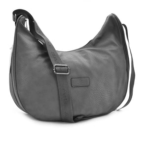 Borsa firmata A.Basile tracolla mezzaluna donna zip tracolla fantasia grande