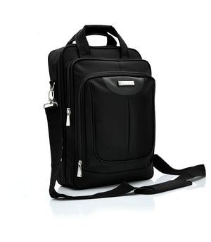 Zaino tracolla 2in1 uomo borsa porta PC ufficio BUSINESS Imbottito impermeabile