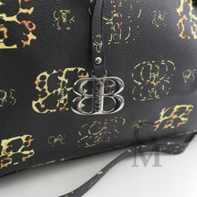 Carica l&#39;immagine nel visualizzatore di Gallery, Borsa firmata BB CAVALLI donna tracolla bauletto fantasia leopardata animalier