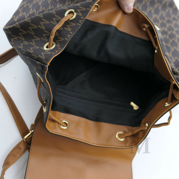 Zaino GMK donna originale nuovo vintage viaggio zainetto pelle passeggio moda