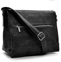 Carica l&#39;immagine nel visualizzatore di Gallery, Borsa Uomo Tracolla Pelle  Lavoro Ufficio Messenger Bag Porta Laptop Casual