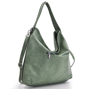 EMPORIO VALENTINI borsa donna sacco hobo pelle grande spalla monomanico grande